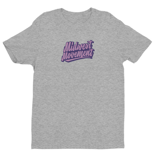 Midwest Movement Tee Gray/Pink