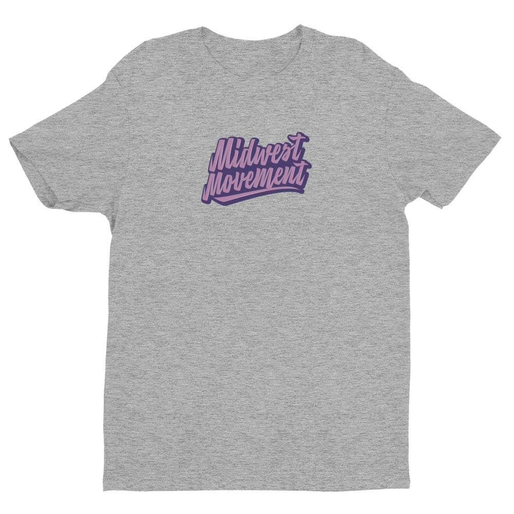 Midwest Movement Tee Gray/Pink